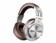 OneOdio Fusion A71 DJ uzavřená náhlavní sluchátka, In-Line mikrofon, hnědá