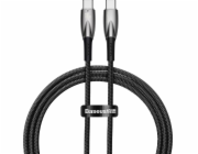Kabel USB-C pro řadu Baseus Glimmer, 100 W, 1 m (černý)