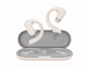 OpenRock S – Sportovní otevřená bezdrátová sluchátka, Bluetooth, béžová