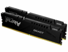 Kingston FURY Beast - DDR5 - sada - 64 GB: 2 x 32 GB - DI...