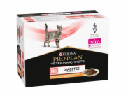 PURINA Pro Plan Veterinary Diets DM St/Ox Diabetes Management - mokré krmivo pro kočky - 10 x 85g