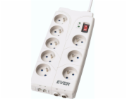 Ever Home prodlužovací kabel proti přepětí 8 zásuvek 2 m bílá (T/LZ05HOM019/0000)