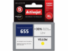 Activejet AH-655YR ink for HP printer; HP 655 CZ112AE rep...