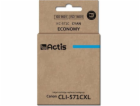 Actis KC-571C ink for Canon printer; Canon CLI-571C repla...
