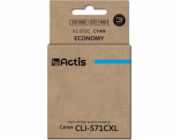 Actis KC-571C ink for Canon printer; Canon CLI-571C replacement; Standard; 12 ml; cyan