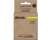 Actis KB-1100Y ink for Brother printer; Brother LC1100Y/LC980Yreplacement; Standard; 19 ml; yellow