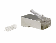 Zástrčka RJ45 STP cat.6 pro kabel (100 ks)
