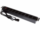 Alantec PZ010 napájecí prodlužovačka 1,8 m 9 AC zásuvky /...
