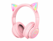 Herní sluchátka ONIKUMA B90 růžová
