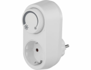 REV Adapter Plug with integr. LED-Dimmer,white EMD201 20270112