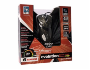 A4-TECH A4TMYS29980 Mouse A4T EVO XGame Laser Oscar X747 Brown Fire USB