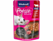 VITAKRAFT POESIE DELICE hovězí - vlhké krmivo pro kočky - 85 g