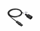 Akyga kabel prodlužovací napájecí k PC, 250V, IEC C7 / C1...