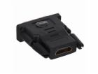 Savio CL-21 cable gender changer DVI HDMI Černá