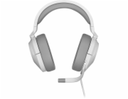 Herní sluchátka Corsair HS55, bílá