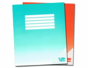 Zápisník s 12 stranami v krabicích, s oboustrannými okraji