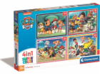 Clementoni Supercolor 4v1 - Paw Patrol, Puzzle