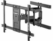 Goobay Nástěnný držák na TV Pro FULLMOTION (L) (černý, pro televizory s úhlopříčkou 94 - 178 cm (37 - 70))
