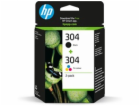 HP 304 Ink Cartridge Combo 2-Pack (120 / 100 pages)