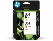 HP 304 Ink Cartridge Combo 2-Pack (120 / 100 pages)