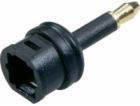 Goobay Toslink propojka na 3,5 mm (černá)