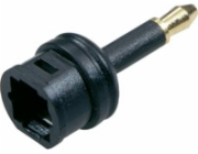 Goobay Toslink propojka na 3,5 mm (černá)