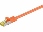 Goobay Patch kabel RJ-45 SFTP s Cat 7 (oranžový, 15 metrů...