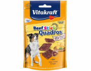 VITAKRAFT Beef Stick Quadros Cheese - pamlsek pro psa - 70 g
