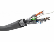 Goobay Síťový kabel Cat.6, S/FTP (PiMF) (šedý, 305 metrů)