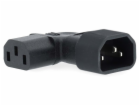NEDIS napájecí adaptér z IEC-320-C13 na IEC-320-C14/ úhlo...