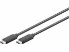 Goobay USB-C – USB-C USB kabel 3 m černý (66509)