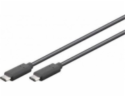 Goobay USB-C – USB-C USB kabel 3 m černý (66509)