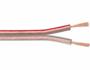PremiumCord Kabely na propojení reprosoustav 100% CU měď 2x2,5mm 1m