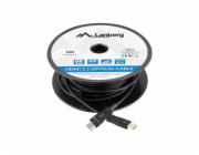 LANBERG KABEL HDMI M/M V2.1 10M OPTICKÝ ČERNÝ AOC 