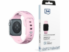 3mk Silicone Watch Strap pro Apple 38/40/41 mm Powder Pink