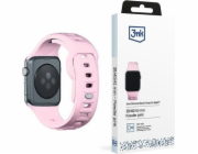 3mk Silicone Watch Strap pro Apple 38/40/41 mm Powder Pink