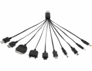 GSM univerzální USB nabíjecí kabel (10 typů)