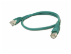 GEMBIRD kabel patchcord Cat5e UTP 0,5m, zelený