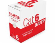 Alantec KIU6PVC305Q síťový kabel Světle šedá 305 m Cat6 U/UTP (UTP)