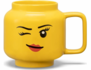 Room Copenhagen LEGO keramický hrnek Winking Girl, velký