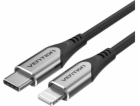 Cable USB-C 2.0 do Lightning Vention TACHF MFi 3A 1m (Gray)
