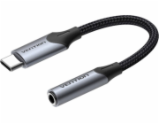 Adapter audio USB-C male to 3.5MM jack female Vention BGJHA 0.1m