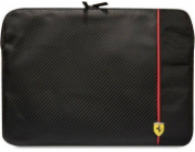 Ferrari Sleeve 14" black Carbon&Smooth Stylová a elegantní pouzdro Ferrari je skvělé pro obchodní jednání a každodenní použití.
