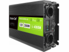 LCD převodník 12V 2000W/4000W Čistý sinus s displejem