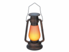 LED solární lampa s efektem plamene 30 cm