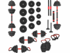 6V1 HMS SGN120 VÁHA SET (ČINKA A KETTLEBELL) 20KG
