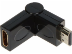 Adaptér BLOW HDMI M, HDMI F, černý 92-115