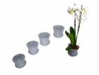 Hrnec Uniplastex UDCO14, plast, O14 cm, transparentní