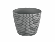 Hrnec Prosperplast Splofy DSP260, O 26 cm, šedý