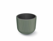 Hrnec Prosperplast Milly, plast, V 29,8 cm, zelený